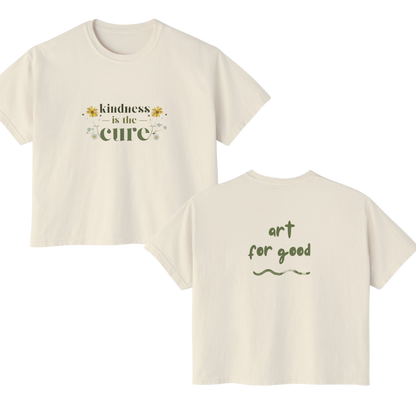 The Cure Women's Boxy Tee - By: AMR