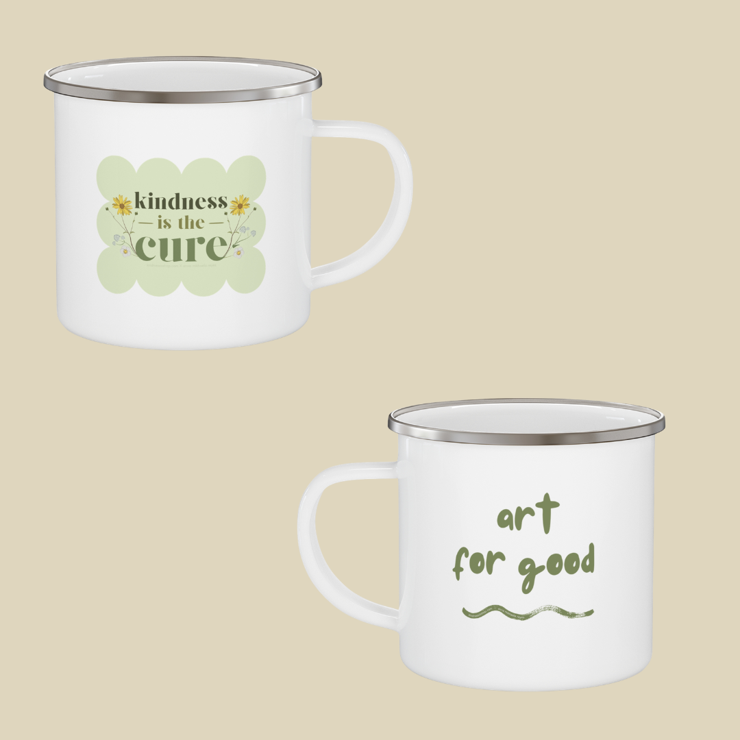 The Cure By: AMR - Enamel Mug