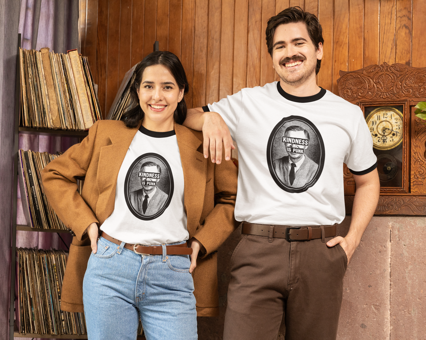 Unlikely Rebel - by Favio Moreno - Unisex Adult Ringer T-shirt