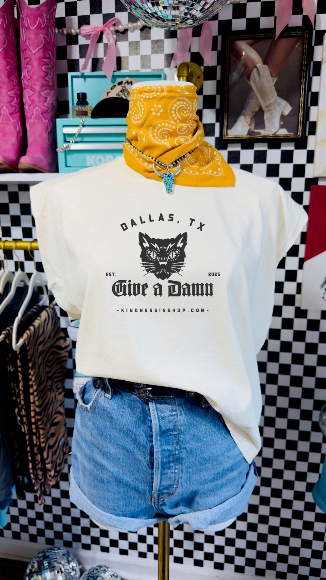 Give A Damn Muscle Women's Tank
