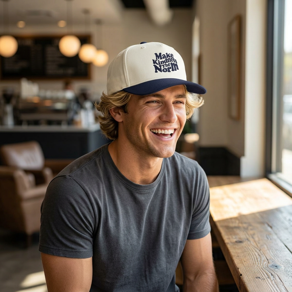 Make Kindness the Norm Two-Tone Cap