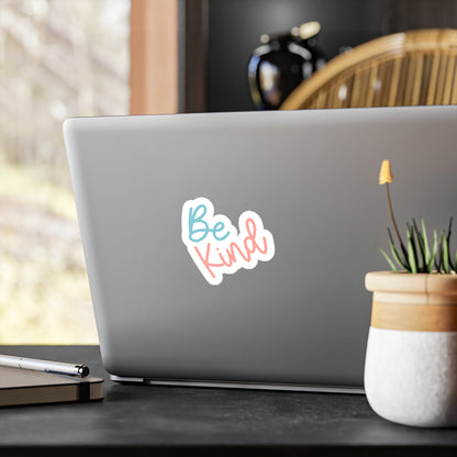Be Kind Cursive - Vinyl Sticker