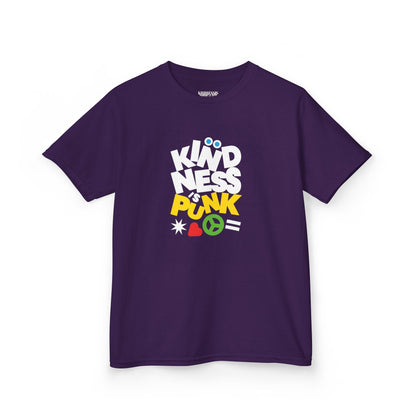 Peace, Love, and Punk Kid's T-shirt - by Favio Moreno