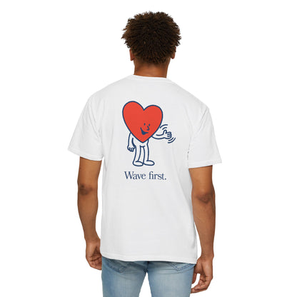 "Wave First" Heart - Kindness Social Club T-Shirt