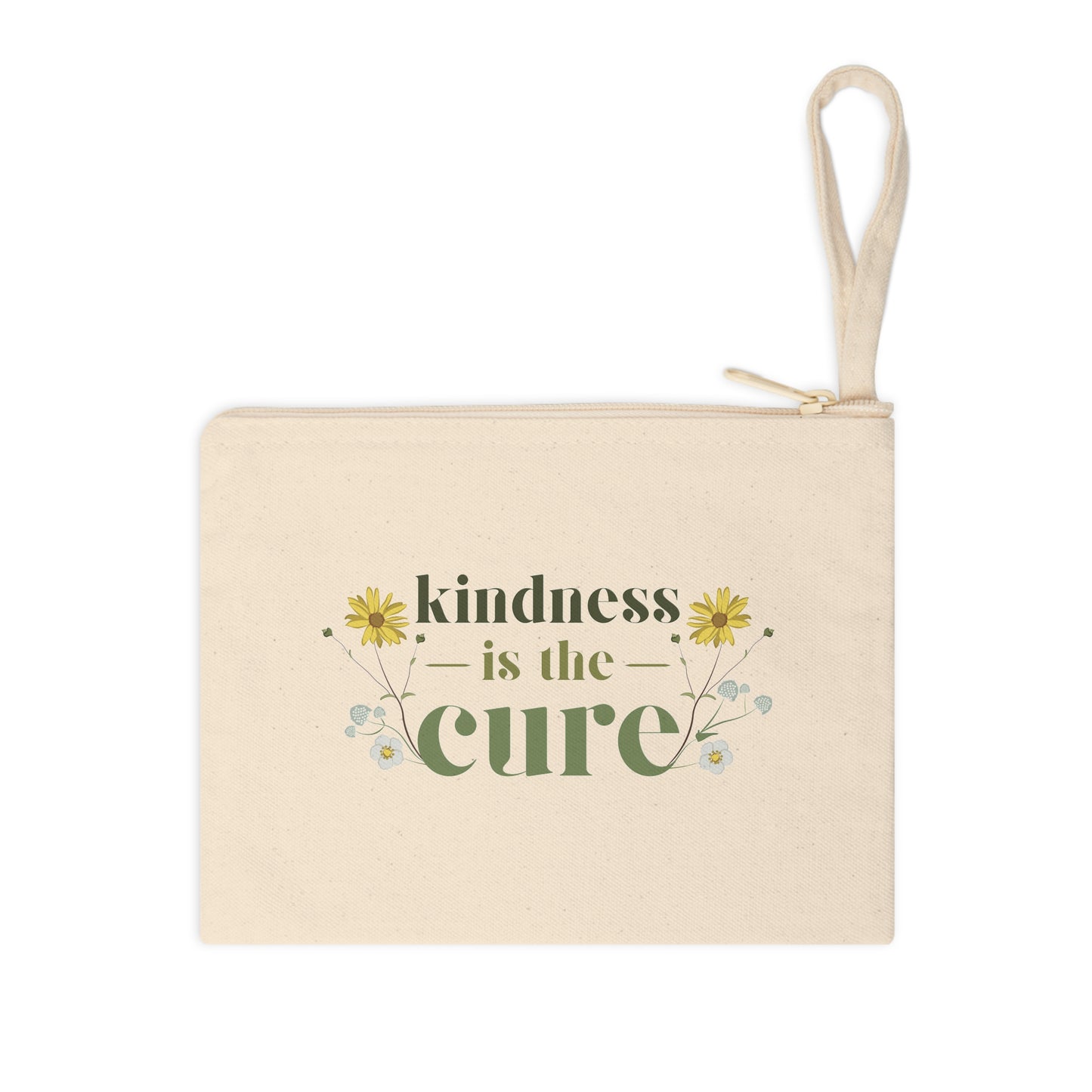 The Cure By: AMR -  Canvas Zipper Accessory Bag