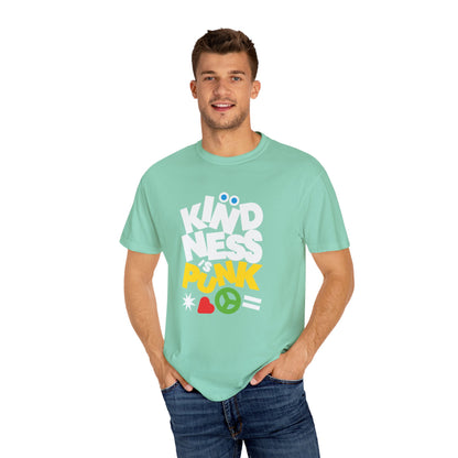 Peace, Love, and Punk T-shirt by Favio Moreno