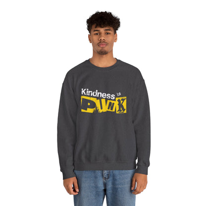Yellow Signal Crewneck Sweatshirt by Favio Moreno
