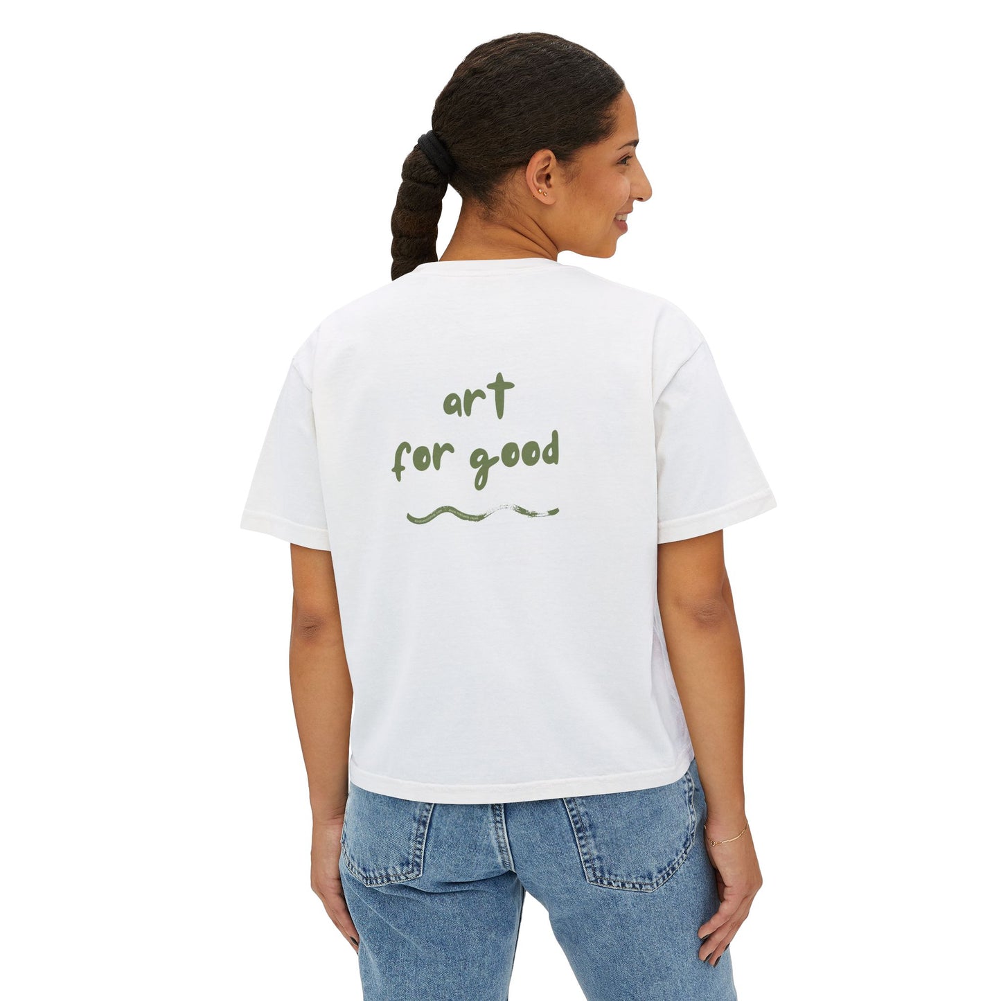 The Cure Women's Boxy Tee - By: AMR