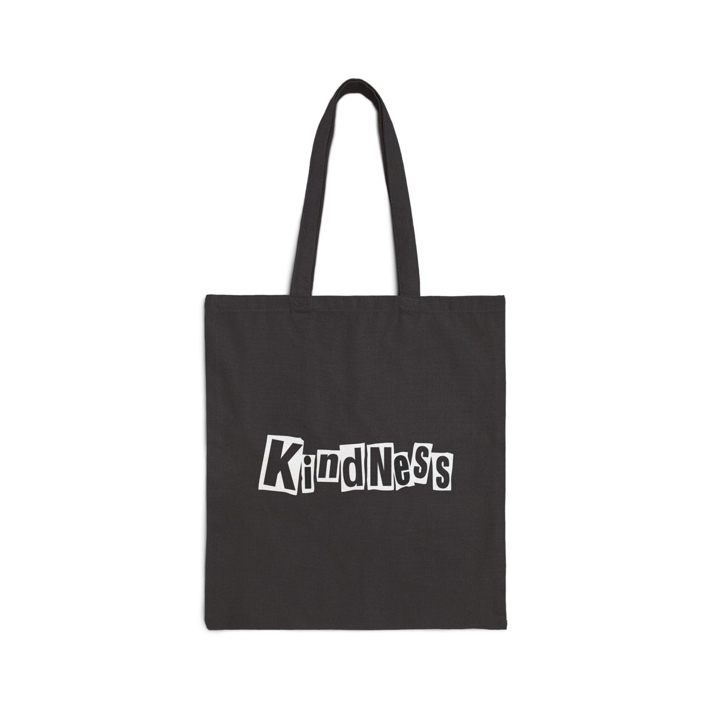 Block by Block Kindness Cotton Canvas Tote Bag | By- Favio Moreno