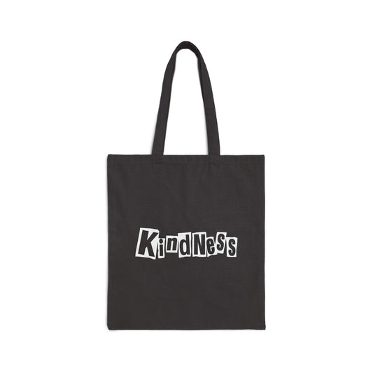 Block by Block Kindness Cotton Canvas Tote Bag | By- Favio Moreno