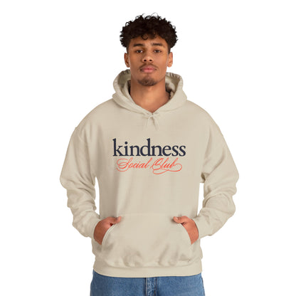 Kindness Social Club Classic Adult Hoodie (KSC Light) - By: Favio Moreno