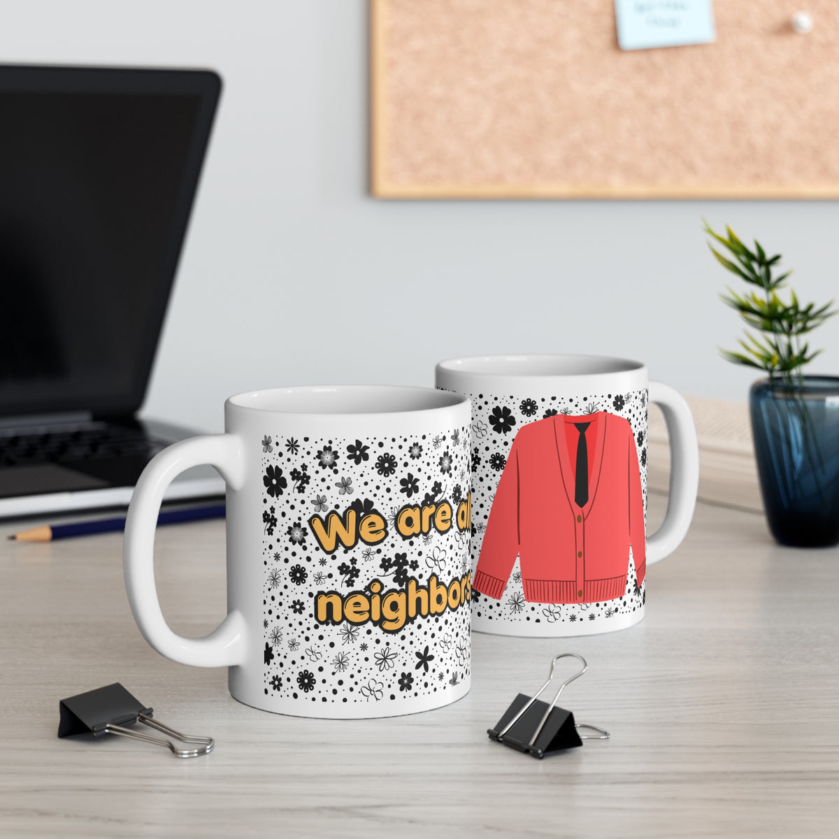 We Are All Neighbors Mug