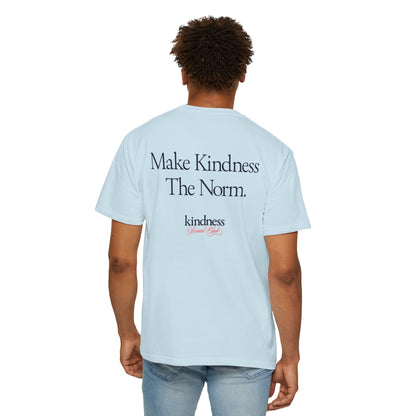 Make Kindness the Norm (Reg) Unisex T-Shirt (KSC Light Colors) - By: Favio Moreno