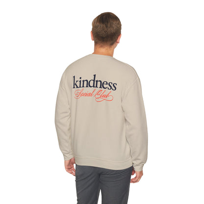 Kindness Conquers Unisex Crew Sweatshirt  - By: Favio Moreno (KSC Light)