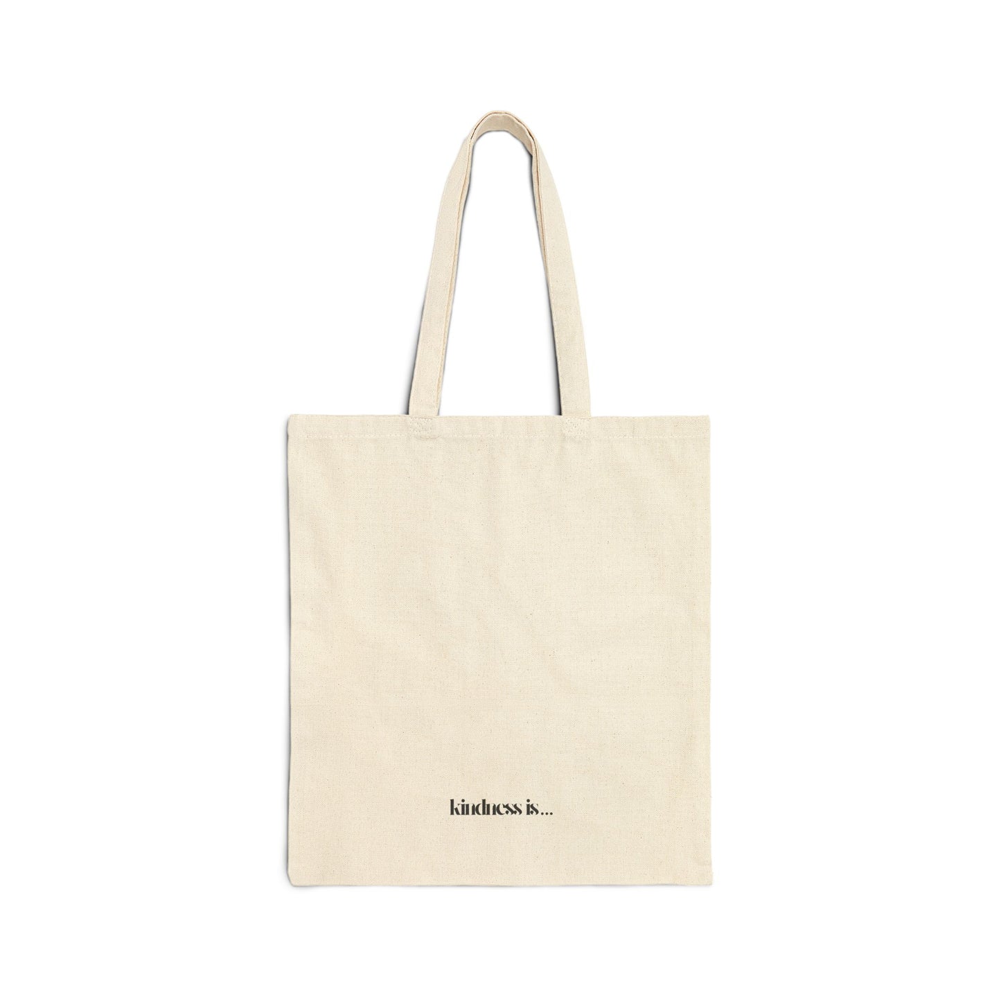 Raw Truth Cotton Canvas Tote Bag | By - Favio Moreno