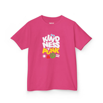 Peace, Love, and Punk Kid's T-shirt - by Favio Moreno