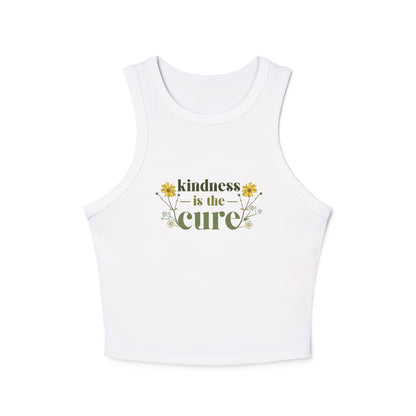 The Cure - Floral Racer Tank