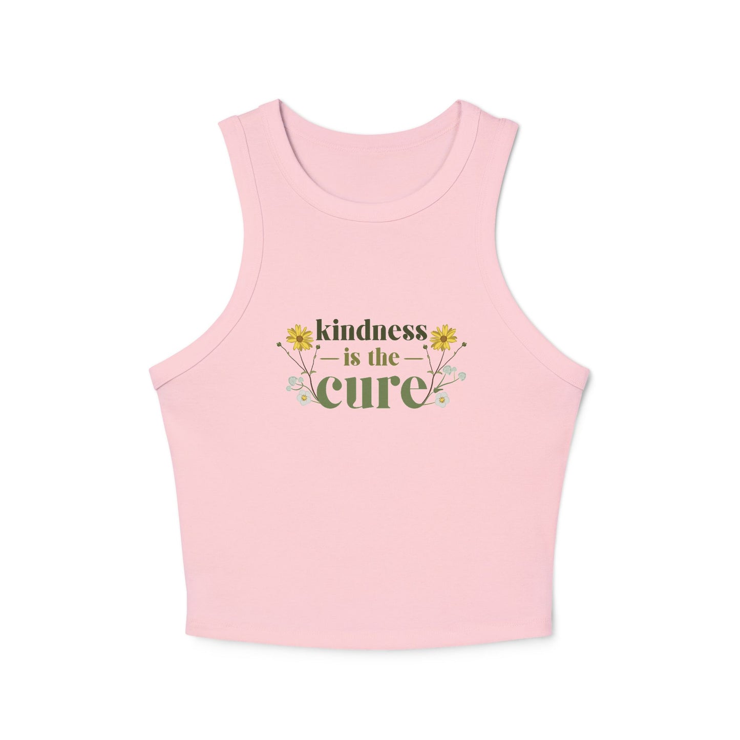 The Cure - Floral Racer Tank