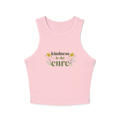 The Cure - Floral Racer Tank