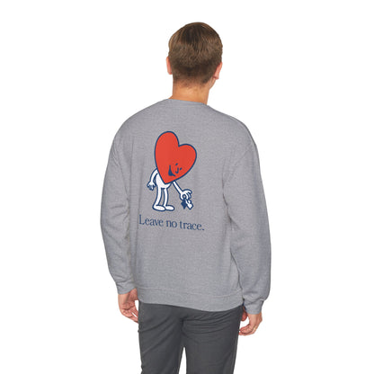 "Leave No Trace" - Kindness Social Club - Crewneck Sweatshirt