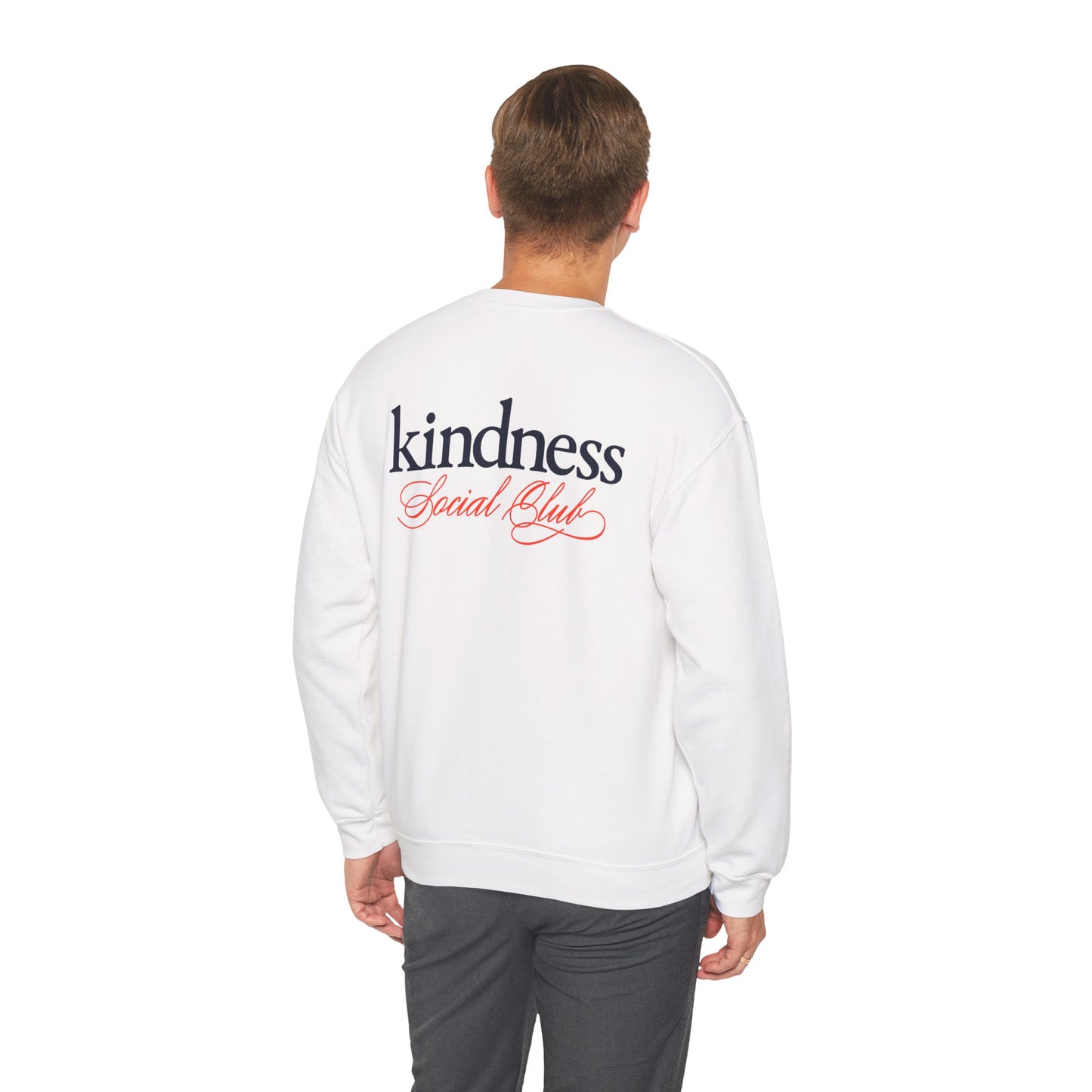 Kindness Conquers Unisex Crew Sweatshirt  - By: Favio Moreno (KSC Light)
