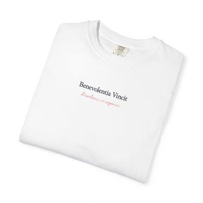 Kindness Conquers By: Favio Moreno Unisex T-Shirt (KSC Light)