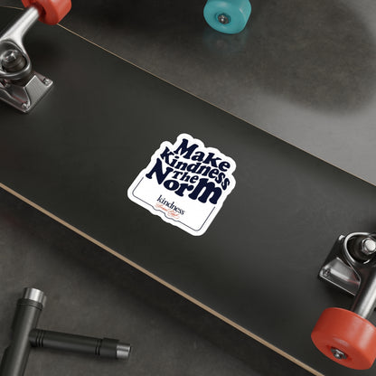 "Make Kindness the Norm" Die-Cut Sticker