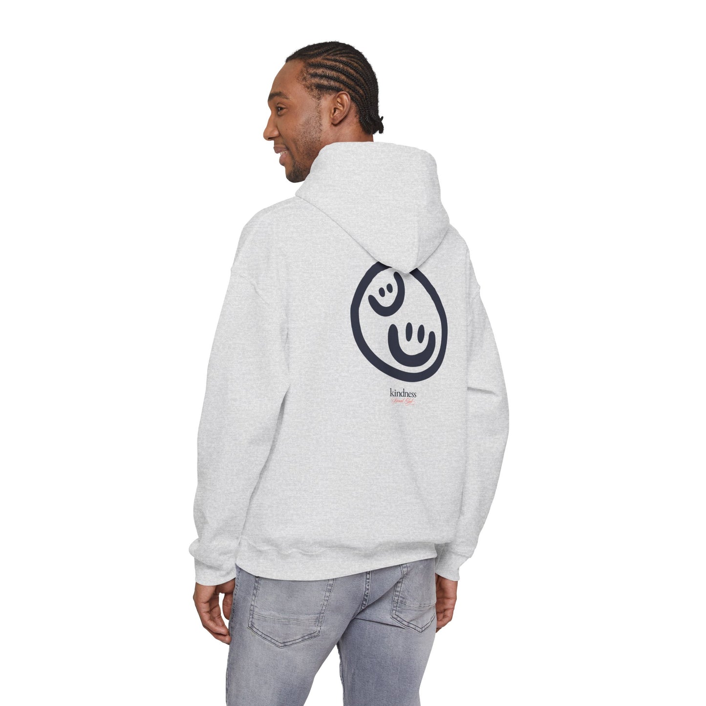 Kindness Social Club Classic Adult Hoodie (KSC Light) - By: Favio Moreno