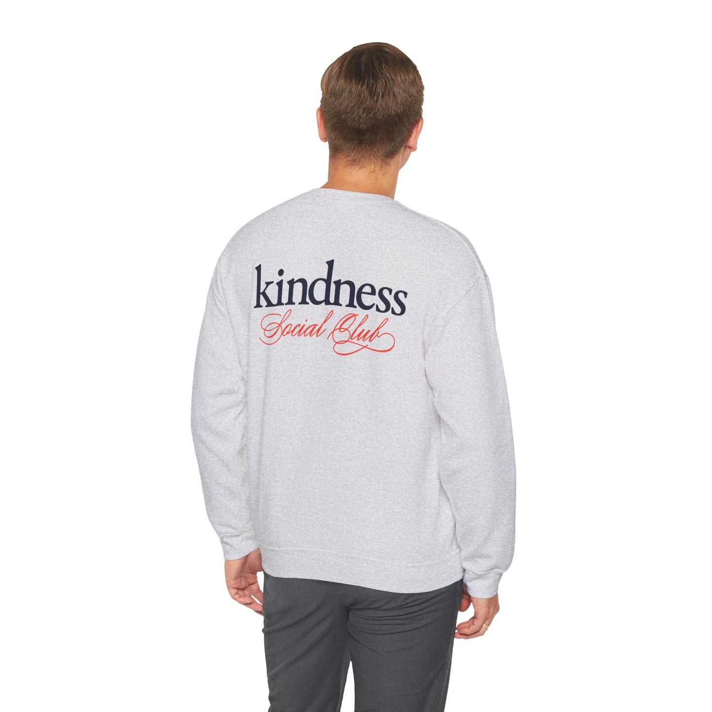 Kindness Conquers Unisex Crew Sweatshirt  - By: Favio Moreno (KSC Light)