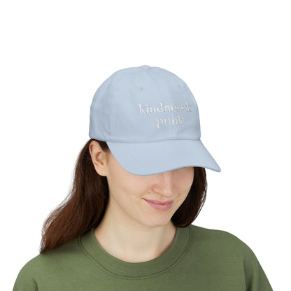 Kindness Is Punk  Embroidered Dad Cap