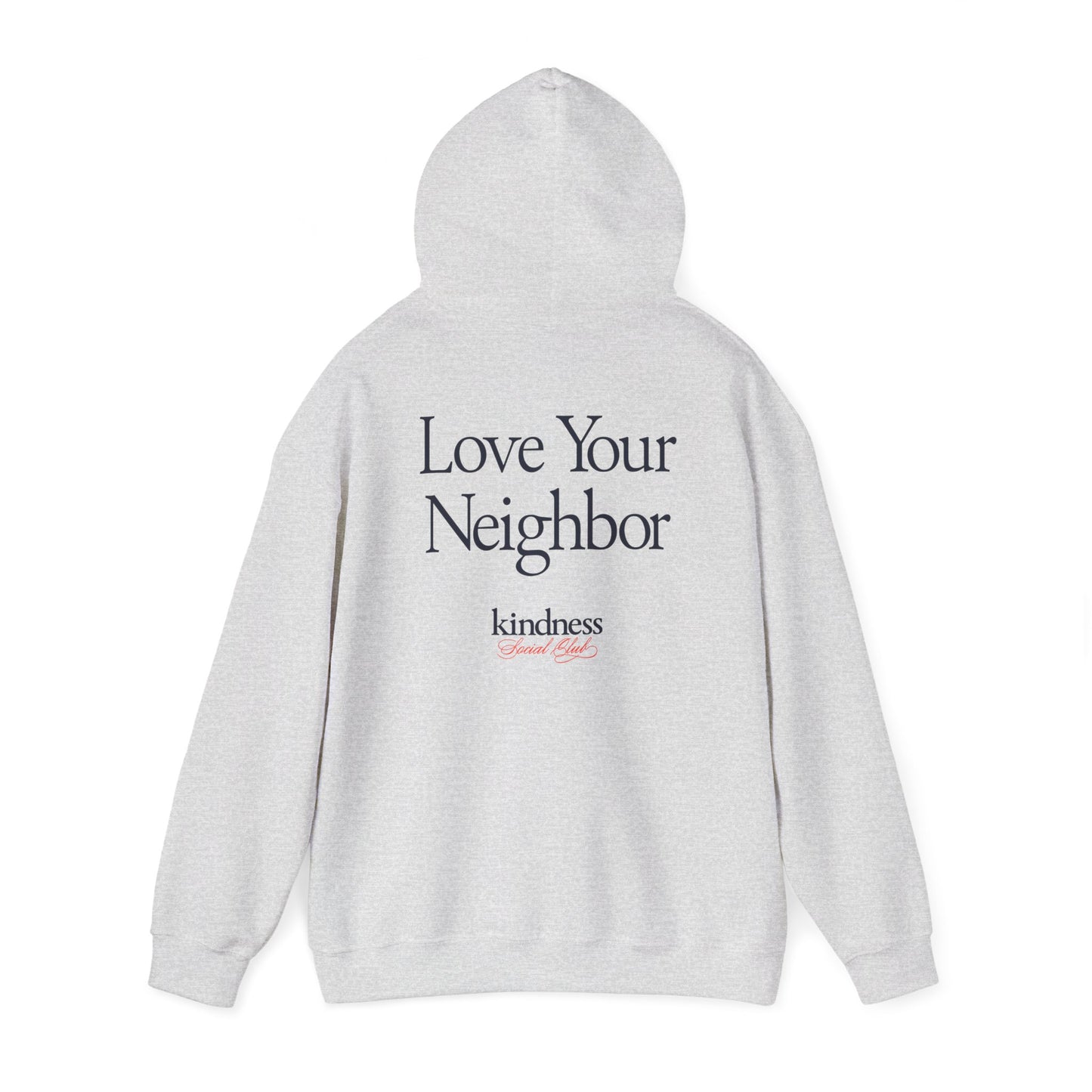 Love your Neighbor - By: Favio Moreno - Unisex Adult Hoodie (KSC, Reg, Light)