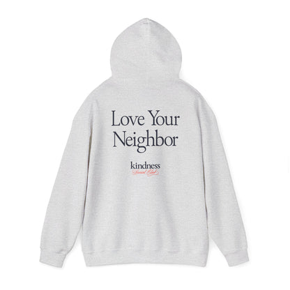 Love your Neighbor - By: Favio Moreno - Unisex Adult Hoodie (KSC, Reg, Light)