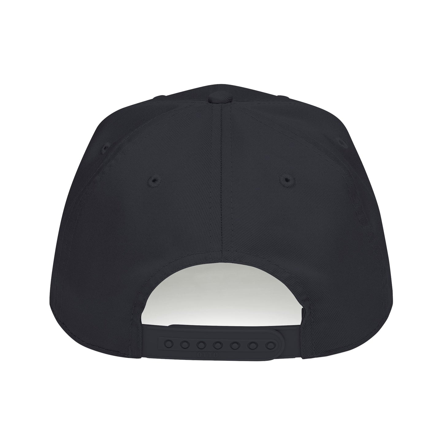 Kindness is Punk Rock Mid Profile Baseball Cap (Blk)