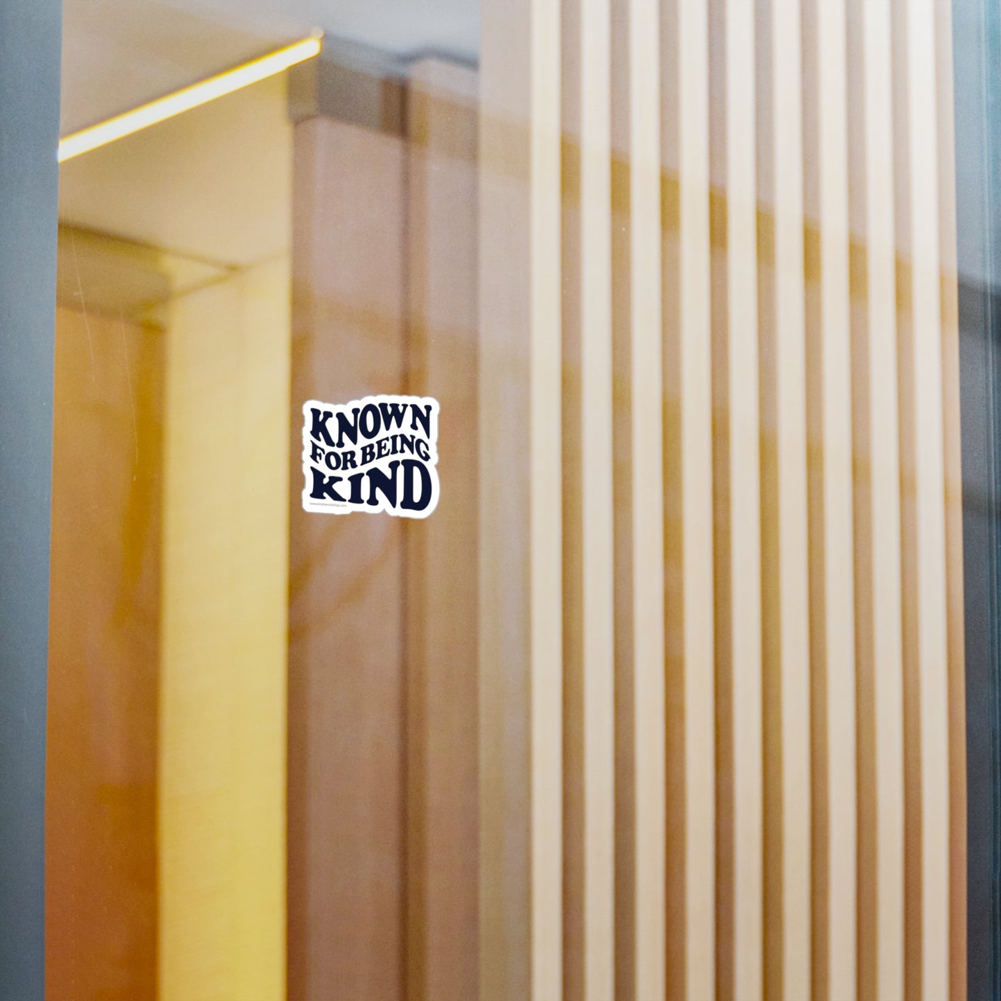 Known for Being Kind Sticker (KSC) Vinyl Decal - By: Favio Moreno
