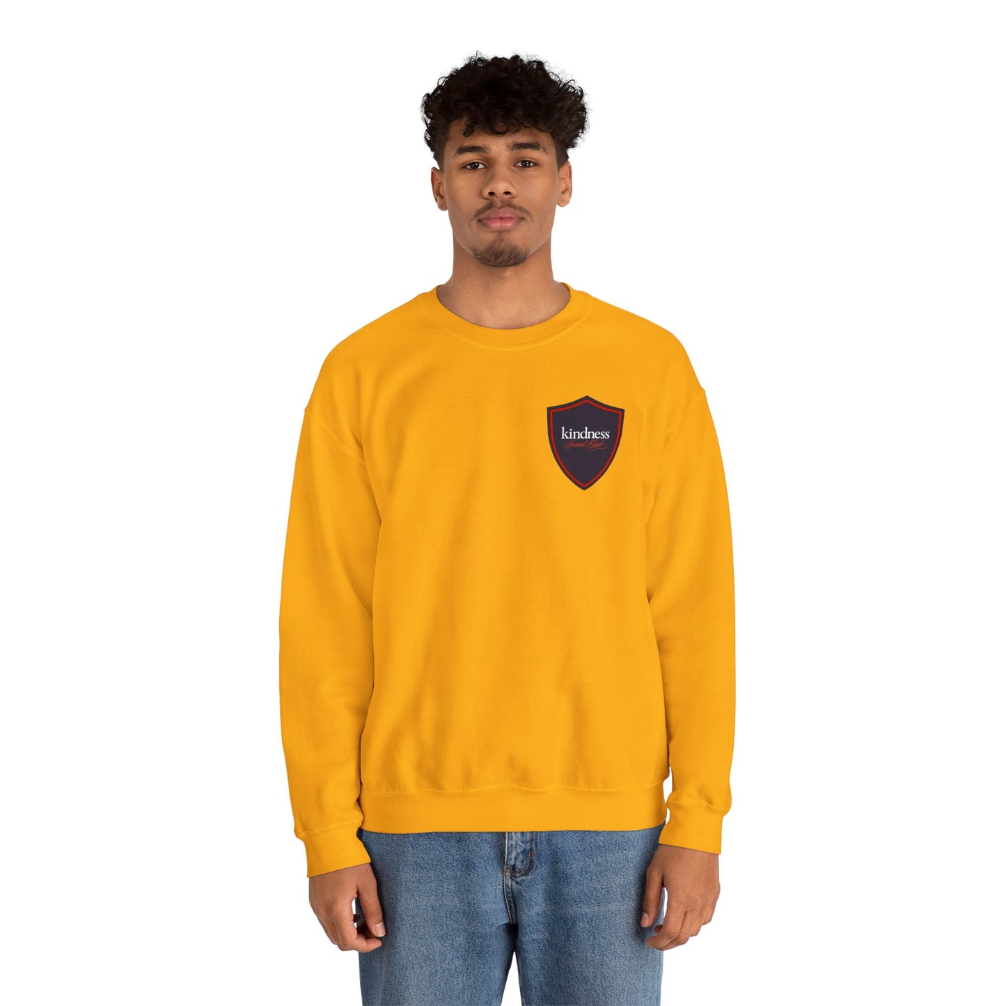 Make Kindness The Norm Unisex Crew Sweatshirt (Reg KSC Light) - By: Favio Moreno