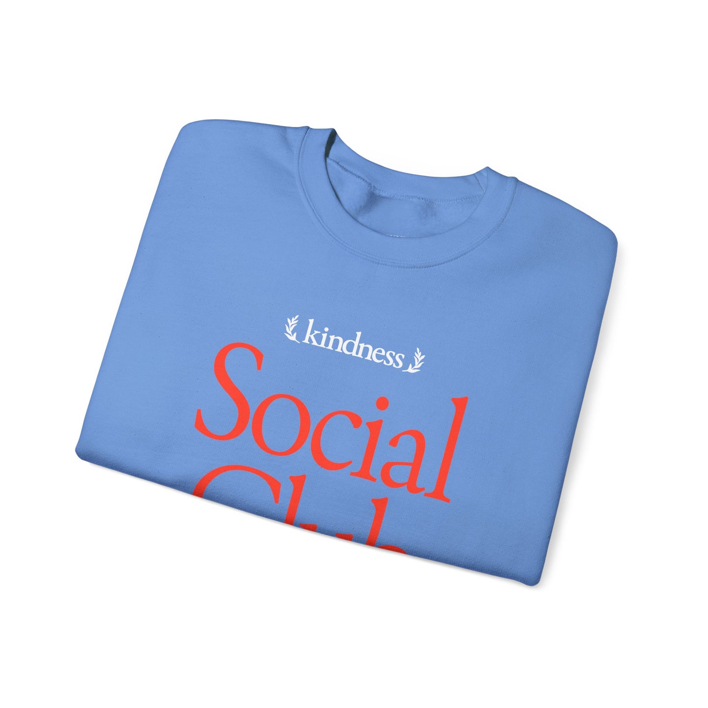 Kindness Social Club - By: Favio Moreno – Varsity Unisex Crew Sweatshirt (KSC Rich)