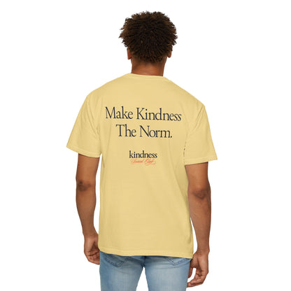 Make Kindness the Norm (Reg) Unisex T-Shirt (KSC Light Colors) - By: Favio Moreno