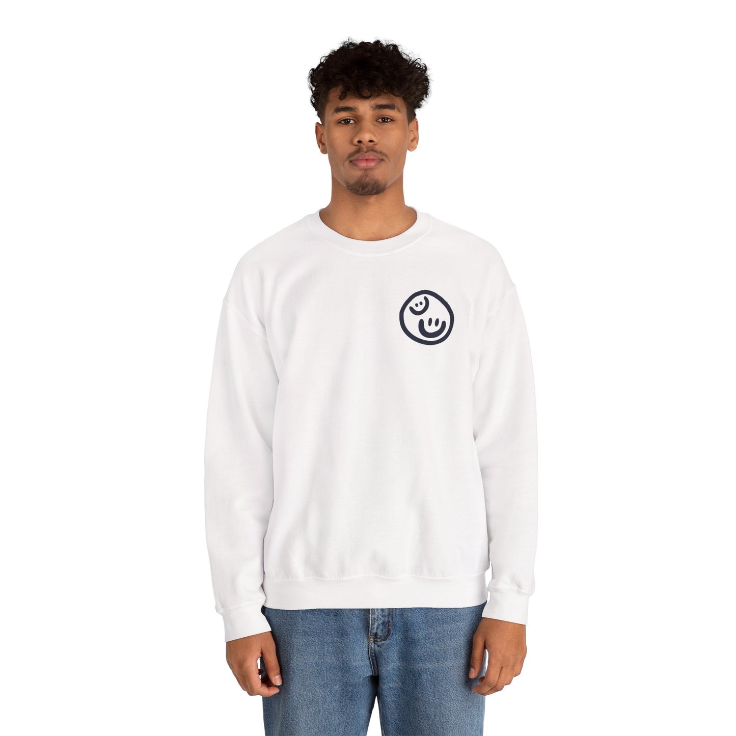 Love your Neighbor - By: Favio Moreno - Unisex Crew Sweatshirt (KSC, Reg, Light)