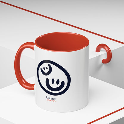 Kindness Social Club Classic (KSC) 11oz. Mug - By: Favio Moreno