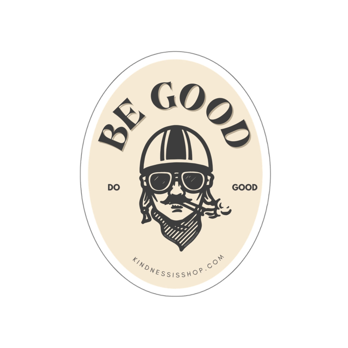 The Traveler (Do Good, Be Good) Die-Cut Sticker