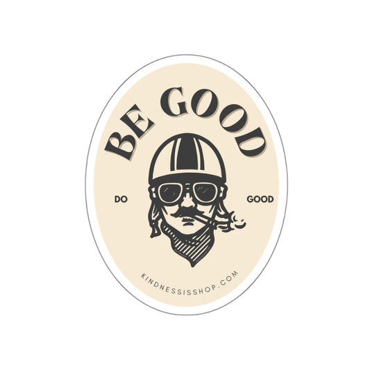 The Traveler (Do Good, Be Good) Die-Cut Sticker