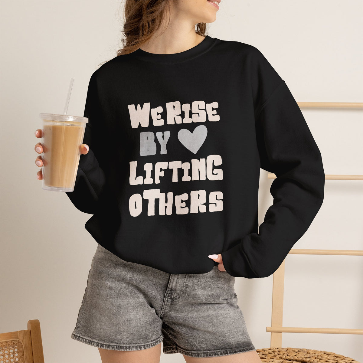 "We Rise" Crewneck Sweatshirt