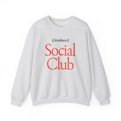 Kindness Social Club – By: Favio Moreno - Varsity Unisex Crew Sweatshirt (KSC Light)
