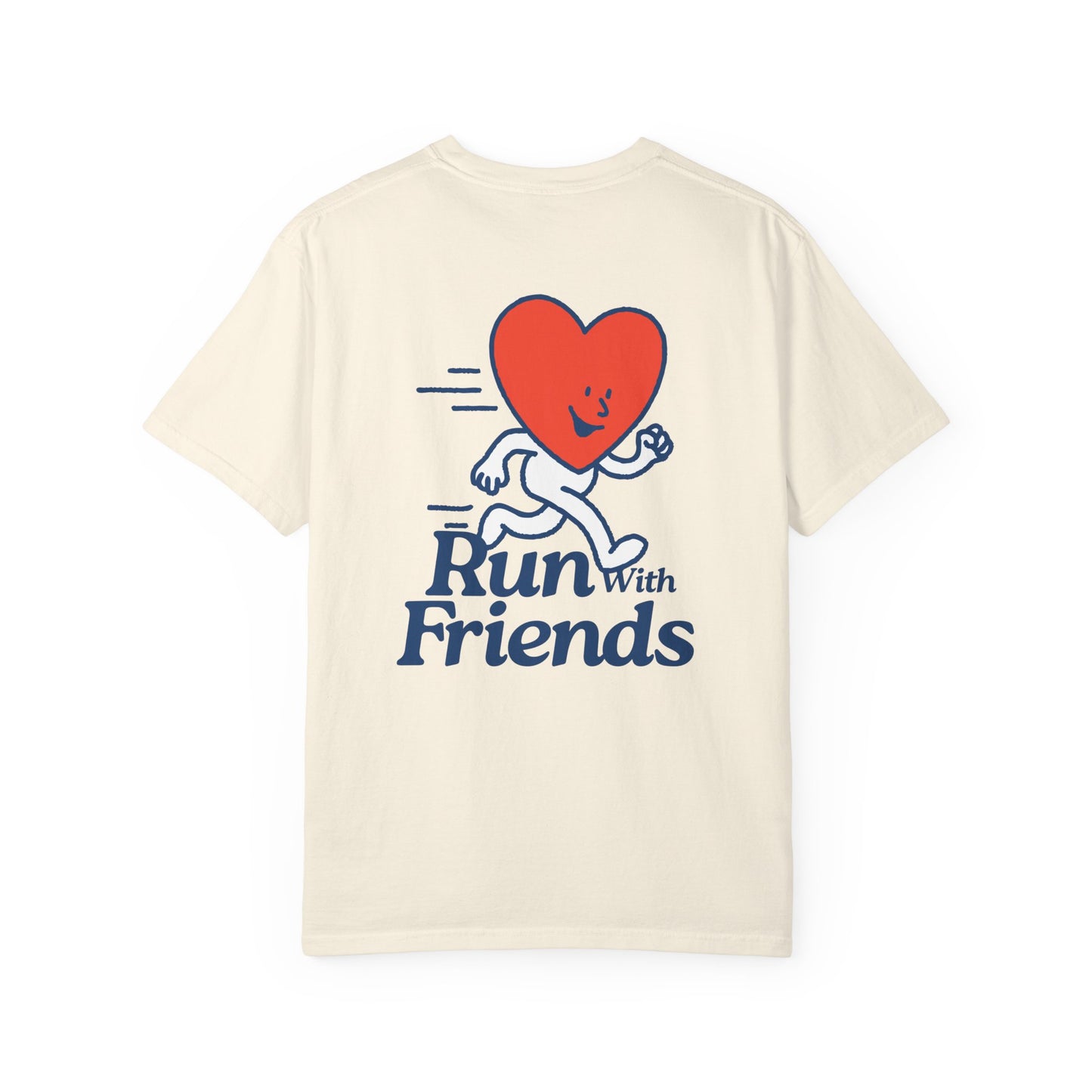 "Run With Friends" Heart - Kindness Social Club T-Shirt
