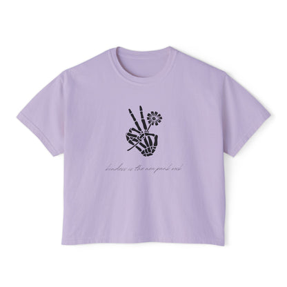 Peaceful Warrior -  Women's Boxy Tee