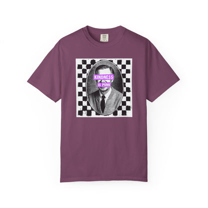 Unlikely Rebel Checkered Edition Unisex T-shirt (Violet)