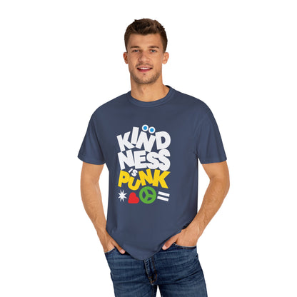 Peace, Love, and Punk T-shirt by Favio Moreno