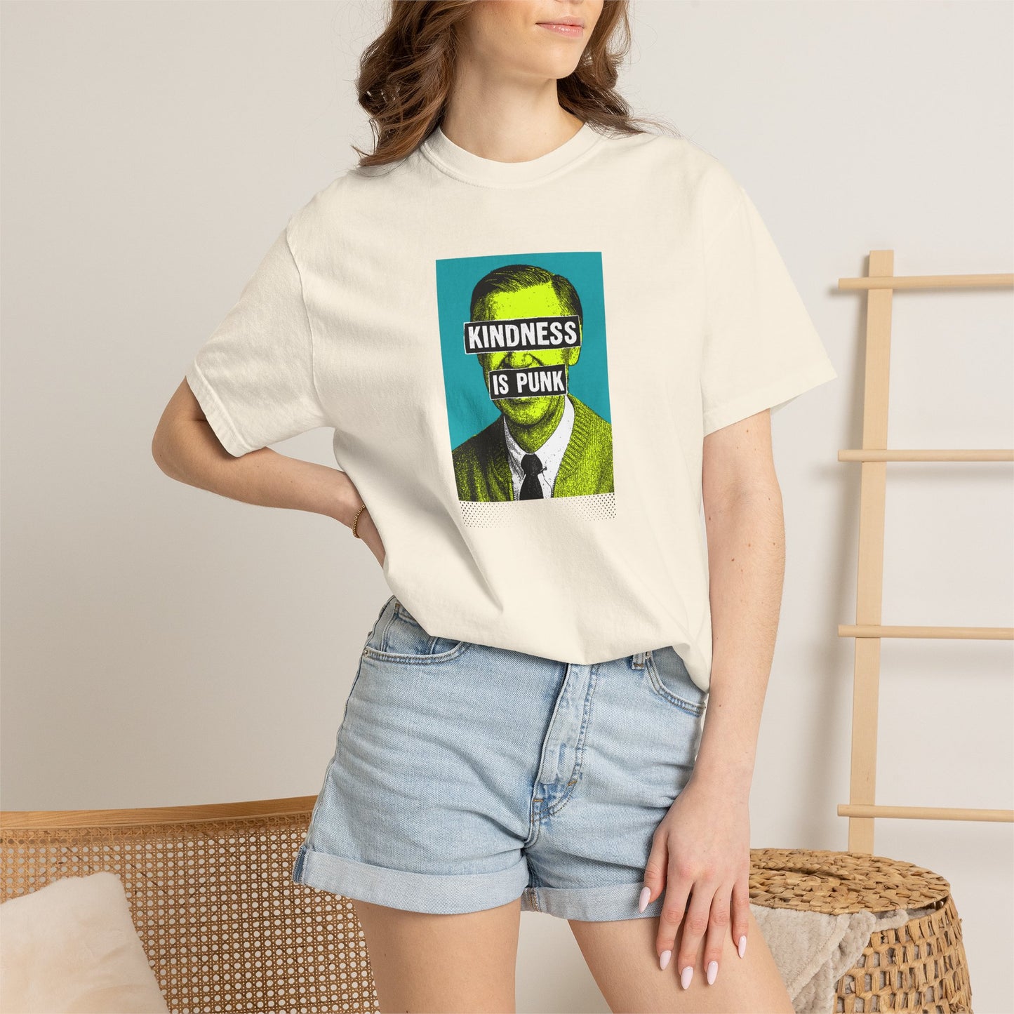 Unlikely Rebel Pop Art Edition Unisex T-shirt (Blue)