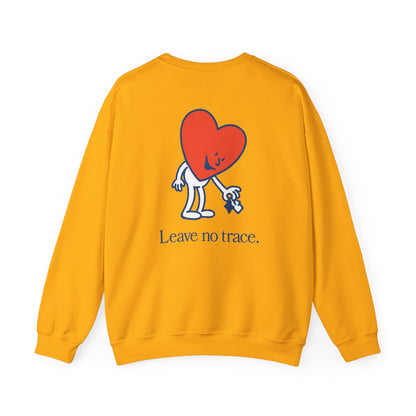 "Leave No Trace" - Kindness Social Club - Crewneck Sweatshirt