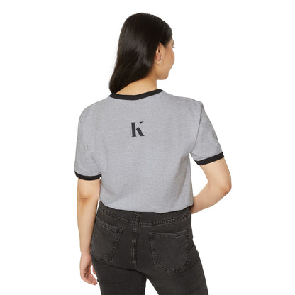 Kindness Is the New Punk Rock Unisex Cotton Ringer T-Shirt